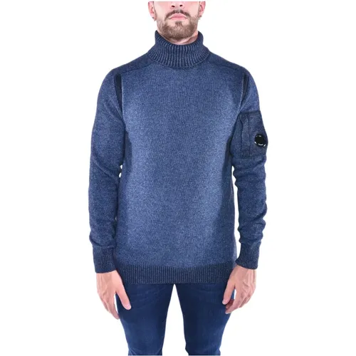 Classic Fleece Knit Roll Neck Sweater , male, Sizes: 2XL, M, S - C.P. Company - Modalova