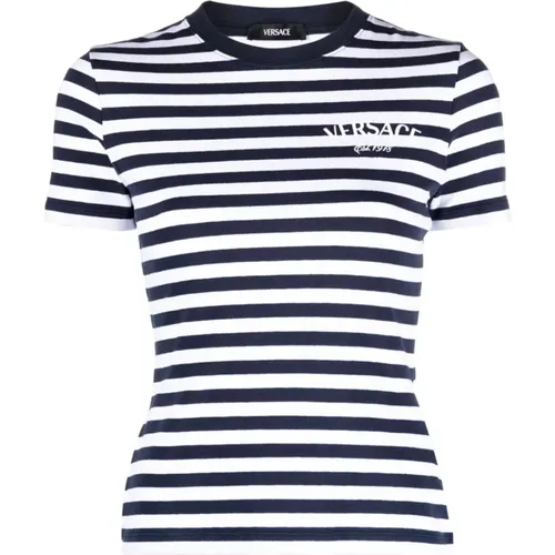 T-shirts and Polos MultiColour , female, Sizes: XS, M - Versace - Modalova