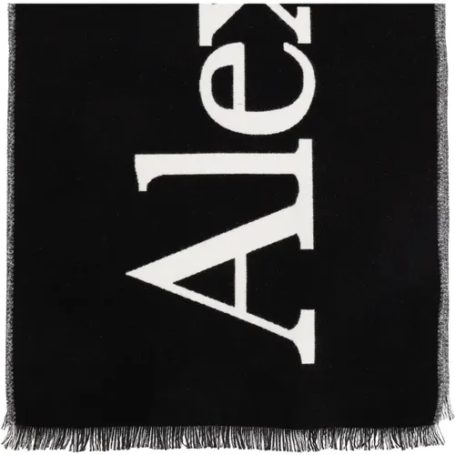 Schal mit Logo Alexander McQueen - alexander mcqueen - Modalova