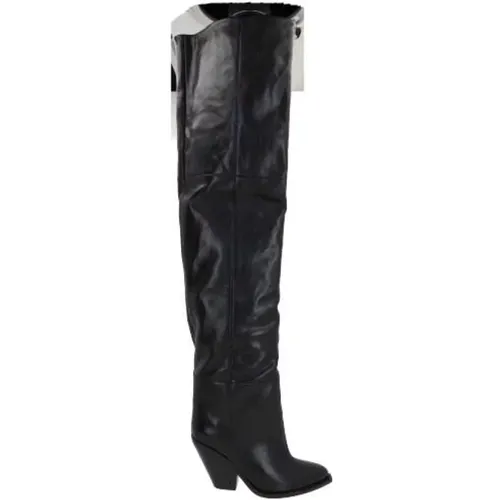 Leather Thigh-High Boots , female, Sizes: 4 UK - Isabel marant - Modalova