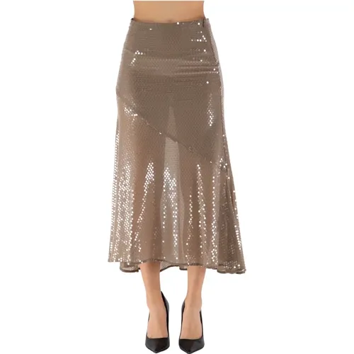 Agathe Skirt , female, Sizes: M, XS - Semicouture - Modalova