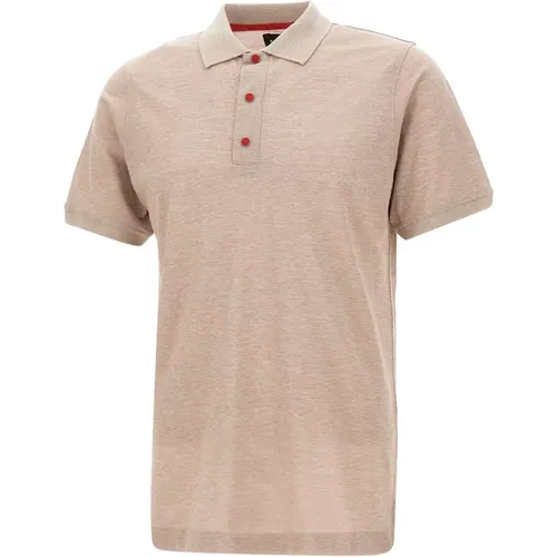 Sand Cotton Polo Shirt , male, Sizes: M, 2XL, XL - Kiton - Modalova