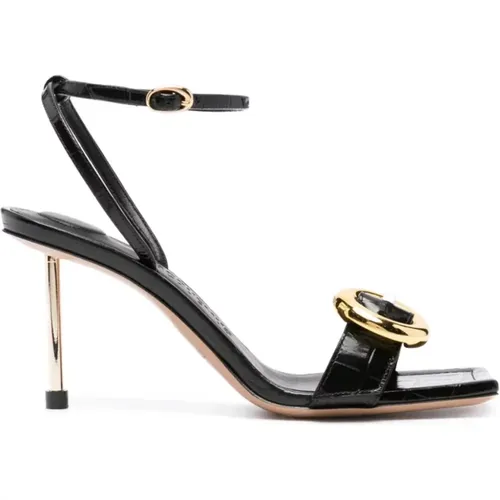 Schwarze Regalo Sandalen , Damen, Größe: 38 EU - Jacquemus - Modalova