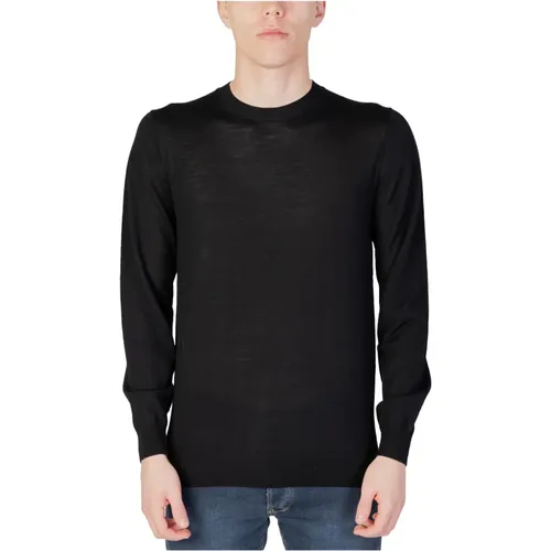 Mens Cotton Sweater , male, Sizes: L, 3XL, M, XL, S, 2XL - Liu Jo - Modalova