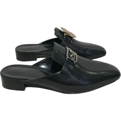 Pre-owned Leather sandals , female, Sizes: 5 UK - Hermès Vintage - Modalova