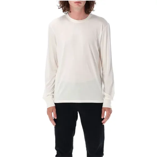 Klassisches Chalk T-Shirt - Tom Ford - Modalova