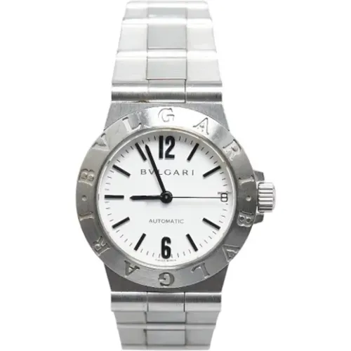 Pre-owned Stainless Steel watches , female, Sizes: ONE SIZE - Bvlgari Vintage - Modalova