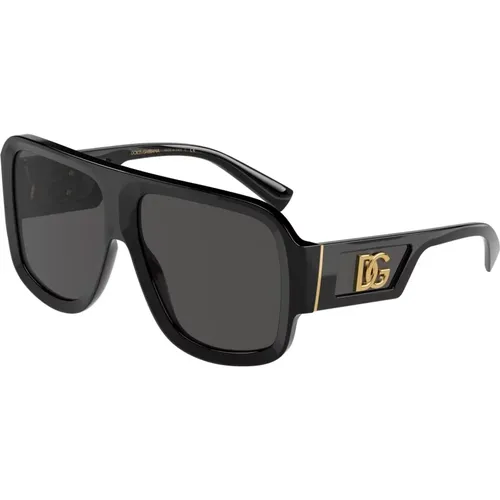 DG 4401 Sunglasses,Havana/ Shaded Sunglasses - Dolce & Gabbana - Modalova