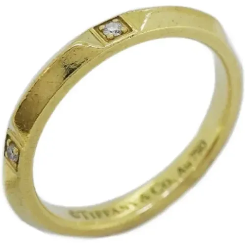 Pre-owned Gold rings , female, Sizes: ONE SIZE - Tiffany & Co. Pre-owned - Modalova