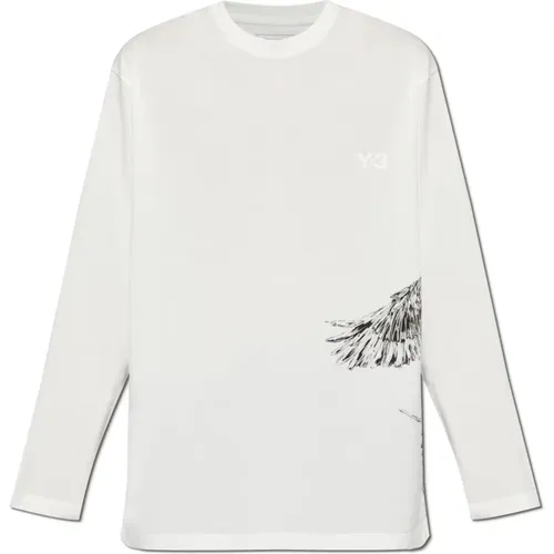 Langarm T-Shirt , unisex, Größe: XS - Y-3 - Modalova