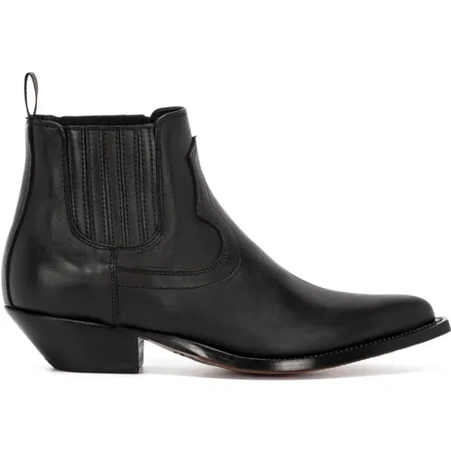 Calfskin Chelsea Ankle Boots , female, Sizes: 7 UK, 8 UK, 4 UK, 5 UK - Sonora - Modalova