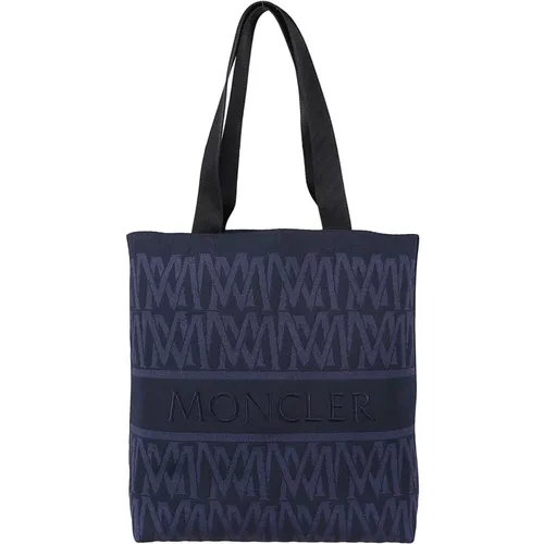 Knit Tote Bag , male, Sizes: ONE SIZE - Moncler - Modalova