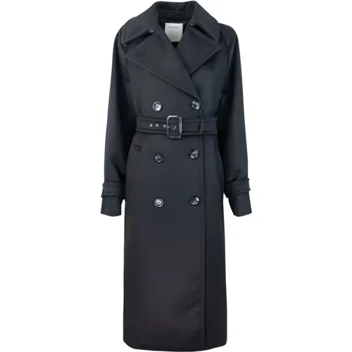 Wool Double-Breasted Coat , female, Sizes: 2XS, S, XS, 3XS - SPORTMAX - Modalova