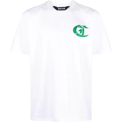 Men's Clothing T-Shirts & Polos Ss24 , male, Sizes: L, M, S - Just Cavalli - Modalova