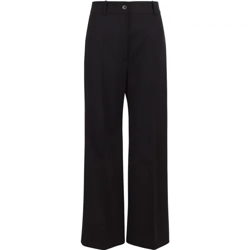 Straight Fit Techwool Trousers , female, Sizes: S - Patou - Modalova