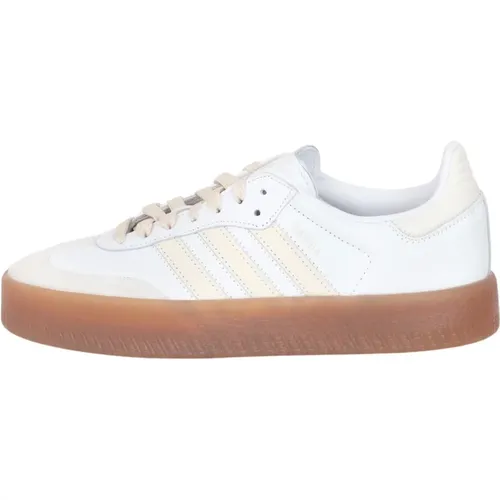 Weiße Sambae Sneakers Premium Leder - adidas Originals - Modalova