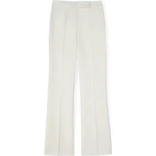 Crepe Stretch Flare Hose , Damen, Größe: S - Motivi - Modalova