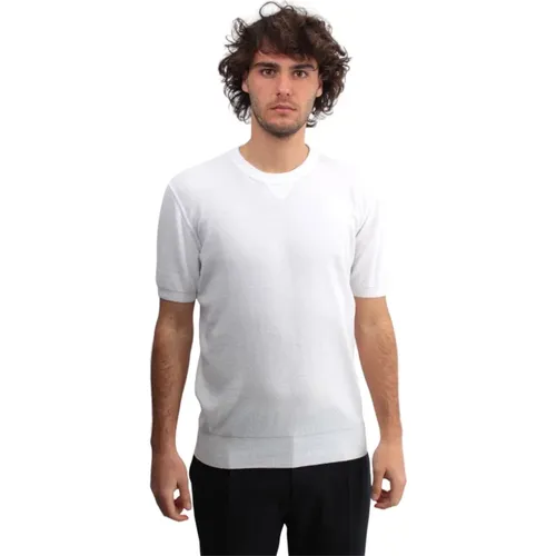 Weißes Chenille-Rippshirt , Herren, Größe: 3XL - Kangra - Modalova