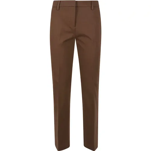 Trousers with Italian Composition , female, Sizes: L, S - True Royal - Modalova