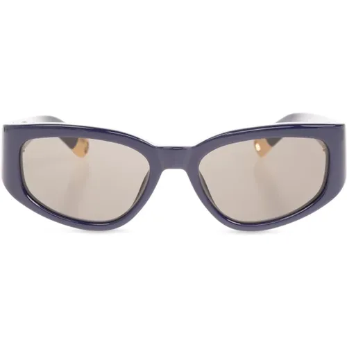 Sonnenbrille mit Logo Jacquemus - Jacquemus - Modalova