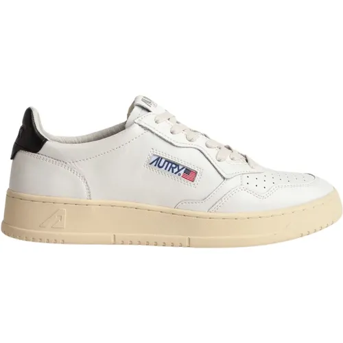 Vintage Style Low Sneaker , male, Sizes: 9 UK, 8 UK, 7 UK, 12 UK, 11 UK - Autry - Modalova