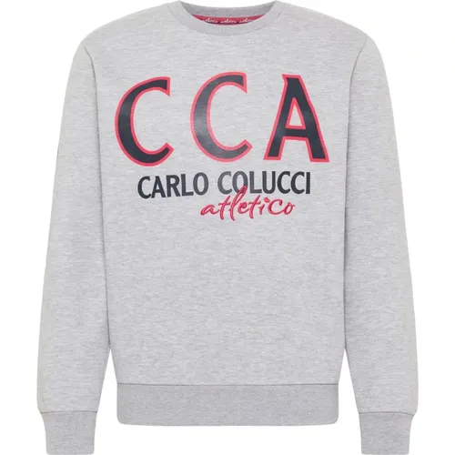 Dalvit Sweatshirt , Herren, Größe: 2XL - carlo colucci - Modalova