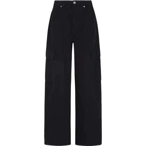 Cargo Pocket Low Rise Jeans , female, Sizes: W26, W27 - alexander wang - Modalova