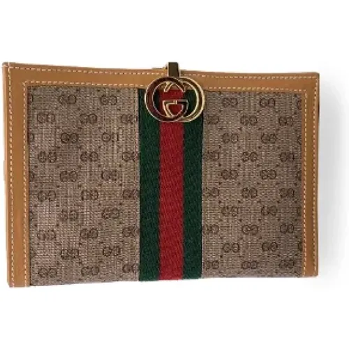 Pre-owned Leather wallets , female, Sizes: ONE SIZE - Gucci Vintage - Modalova