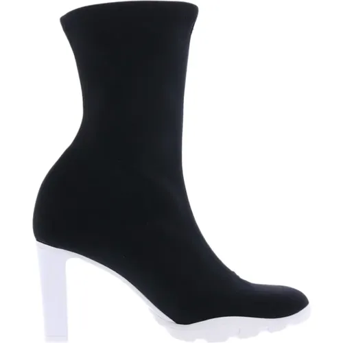 Women's Rubber Scuba Ankle Boots , female, Sizes: 6 UK, 3 UK, 5 UK, 7 UK, 4 UK, 5 1/2 UK - alexander mcqueen - Modalova