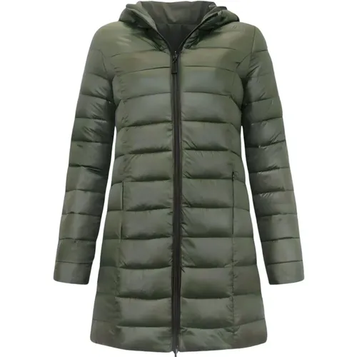 Reversible Winter Jacket Women - 2161-G , female, Sizes: L, M, S, XL, 2XL - Gentile Bellini - Modalova
