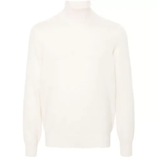 Cashmere Turtleneck Sweater , male, Sizes: M - BRUNELLO CUCINELLI - Modalova