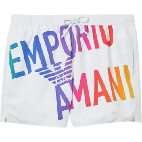 Modern Beachwear for Men - Sea Clothing , male, Sizes: XL - Emporio Armani - Modalova