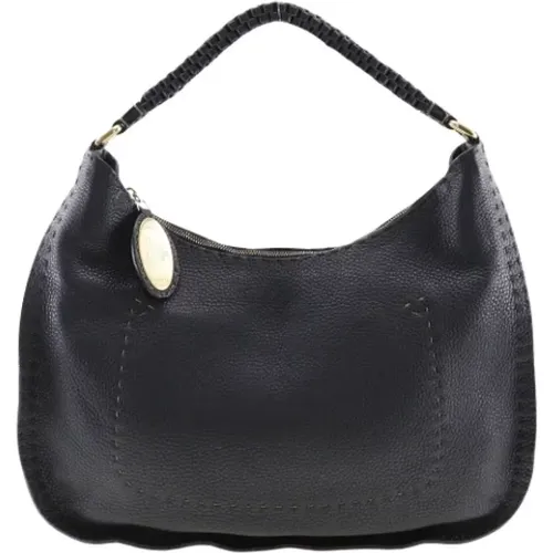 Pre-owned Leather shoulder-bags , female, Sizes: ONE SIZE - Fendi Vintage - Modalova