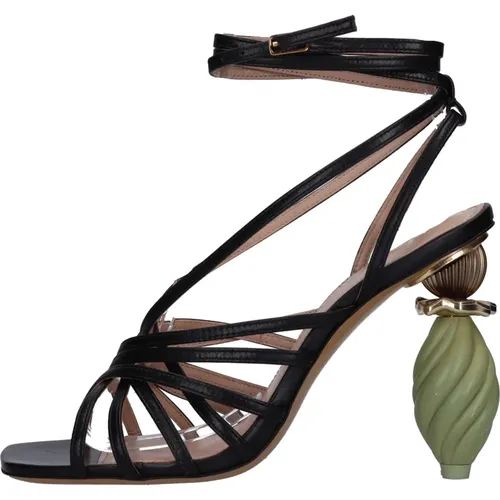 Sandalen Schwarz , Damen, Größe: 36 1/2 EU - Jacquemus - Modalova