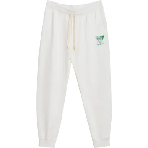 Tennis Club Icon Joggers mit Stickerei - Casablanca - Modalova