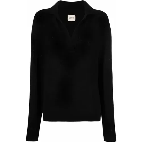 V-Neck Cashmere Sweater , female, Sizes: M - Khaite - Modalova