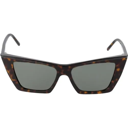 Stylische Sonnenbrille SL 372 , Damen, Größe: 54 MM - Saint Laurent - Modalova