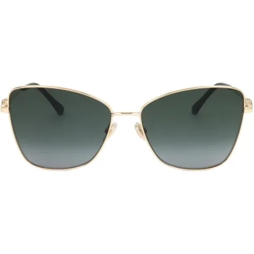 Rosa Metall Sonnenbrille für Frauen - Jimmy Choo - Modalova