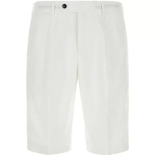 Weiße Lyocell Bermuda Shorts , Herren, Größe: 2XL - PT Torino - Modalova