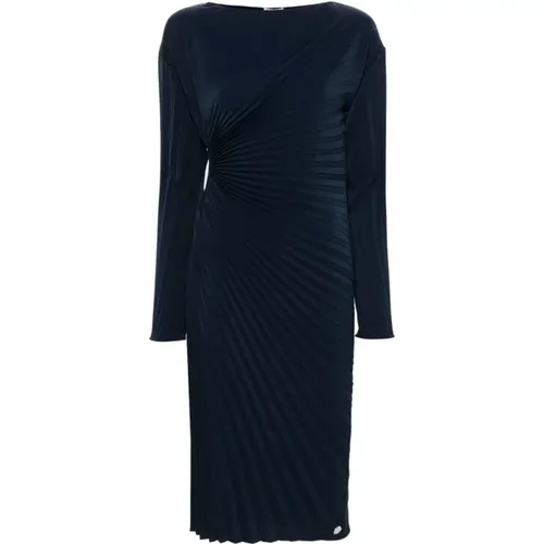 Mitternachtsblaues Cut-Out Kleid - Kenzo - Modalova