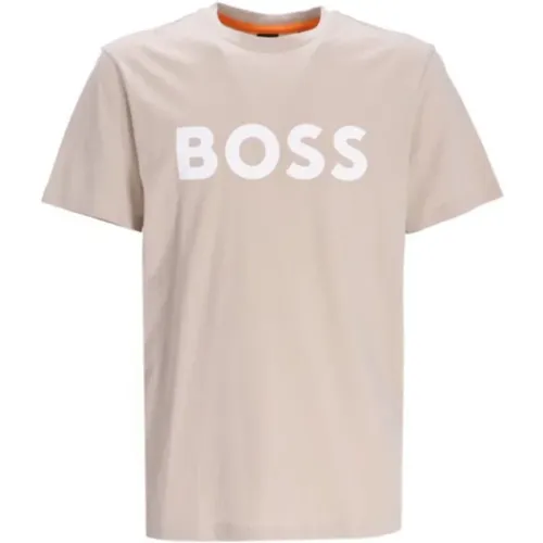 Herren Denkendes T-Shirt Hugo Boss - Hugo Boss - Modalova