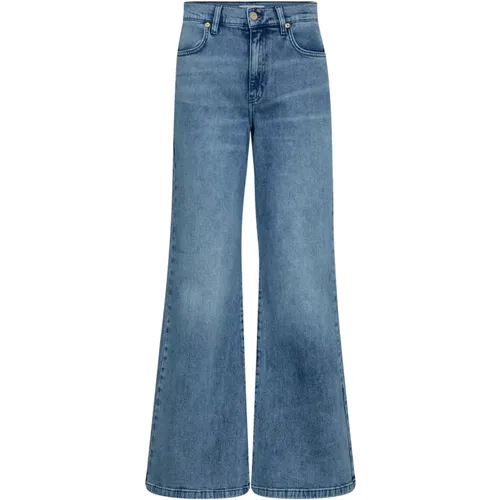 Bootcut gebleichte Jeans DoryCC Stil - Co'Couture - Modalova