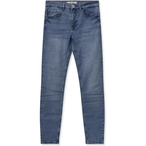 Schicke Slim-Fit Led Jeans , Damen, Größe: W31 - MOS MOSH - Modalova