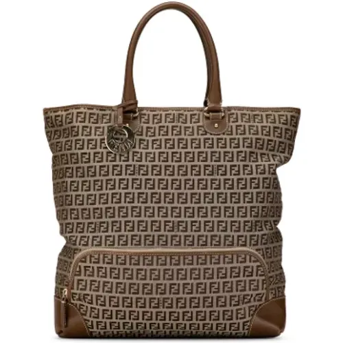 Pre-owned Canvas totes , female, Sizes: ONE SIZE - Fendi Vintage - Modalova