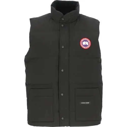 Padded Husky Coat with High Neck , male, Sizes: L, S, XL, M - Canada Goose - Modalova