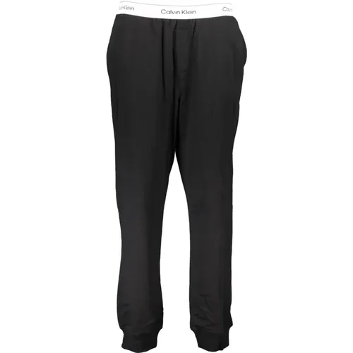 Sportliche Schwarze Damen Hose mit Elastik - Calvin Klein - Modalova