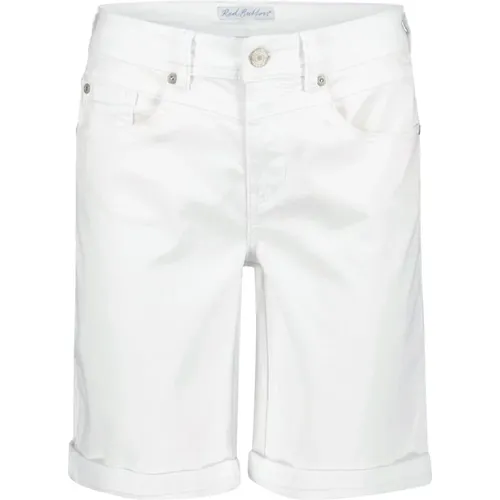 Pearl Relax Shorts , female, Sizes: 3XL, S, XL, L - Red Button - Modalova