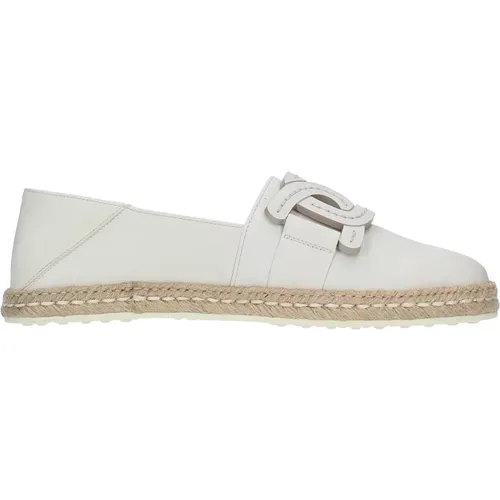 Flache Schuhe Creme Tod's - TOD'S - Modalova