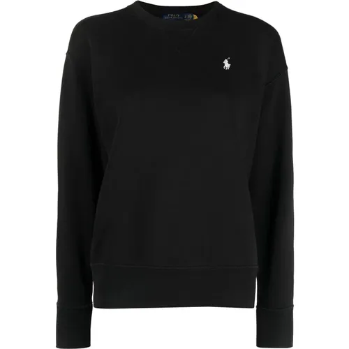 Embroidered Logo Sweatshirt , female, Sizes: XL - Ralph Lauren - Modalova
