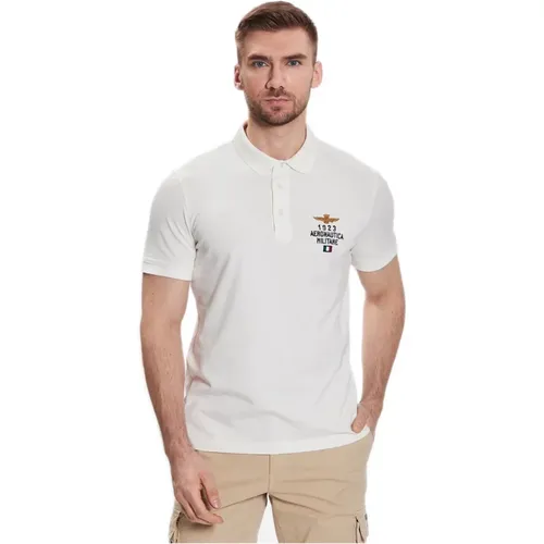 Stilvolles Polo-Shirt , Herren, Größe: XL - aeronautica militare - Modalova